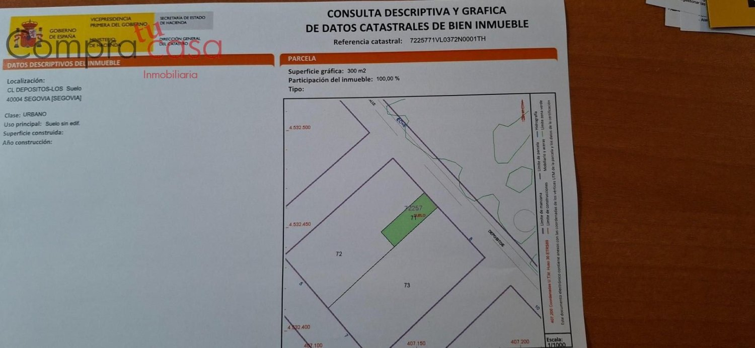 Grundstück in Segovia, Spain 300m², Nr. 86593