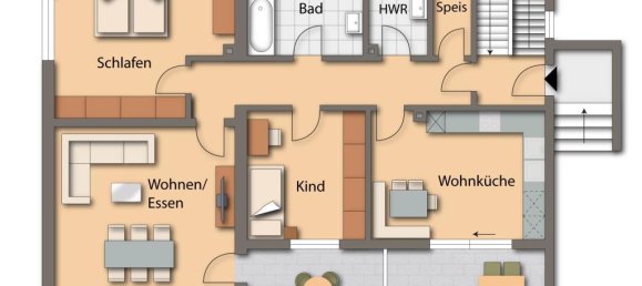 Таунхаус с 5 комнатами в Neustadt an der Waldnaab, Германия № 282141 14