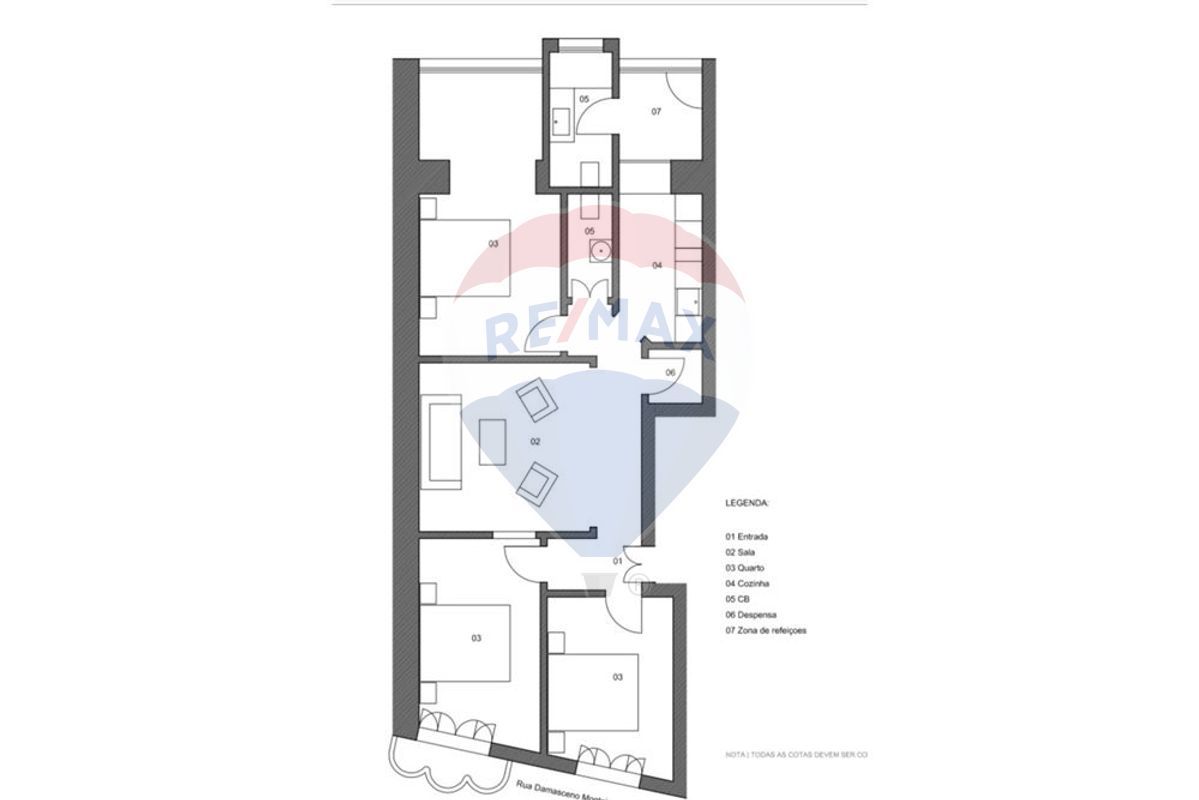 3 Schlafzimmer Wohnung in Lisbon, Portugal, Nr. 68840