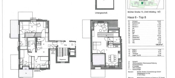 Dúplex de 4 habitaciónes en Modling, Austria No. 241497 8