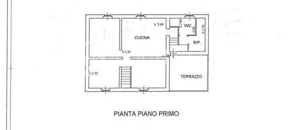 Дом с 6 комнатами в Кастель дель Пьяно, Италия № 105213 34