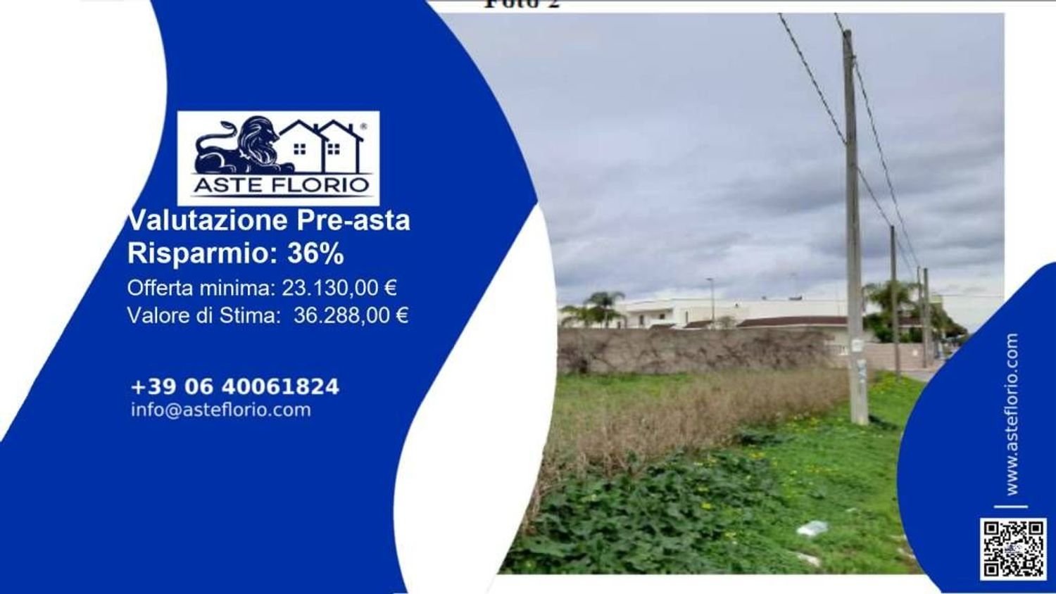 Grundstück in Cellino San Marco, Italy 567m², Nr. 374504