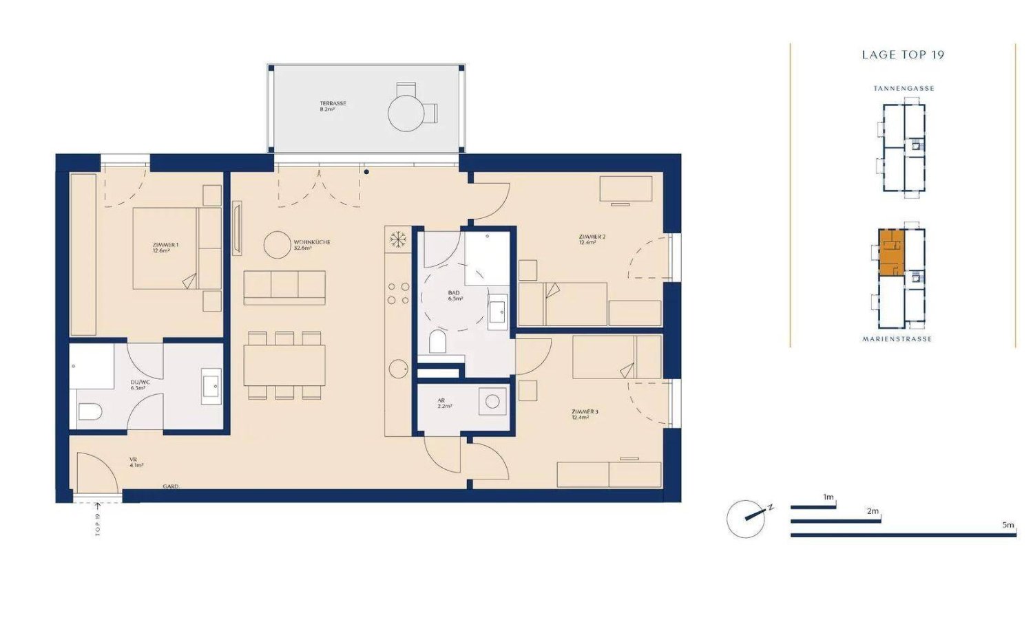 4-Zimmer Wohnung in Feldkirch, Austria, Nr. 216038