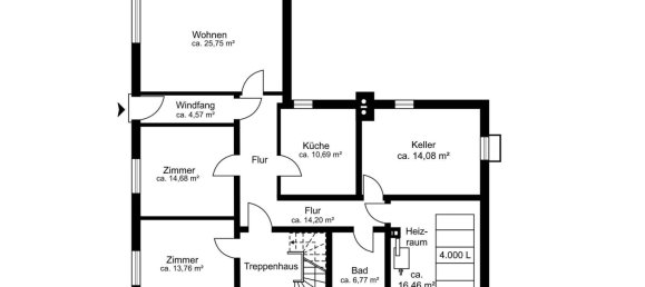 Таунхаус с 8 комнатами в Кассель, Германия № 174027 25