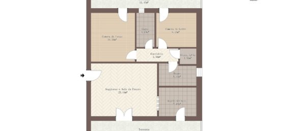 Apartamento de 3 habitaciónes en Treviso, Italy No. 53819 22