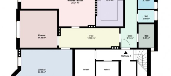 2 غرف نوم شقة في Altona, Germany رقم 37972 24