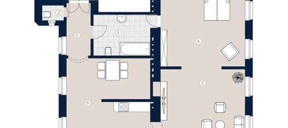 Apartamento de 3 divisões em Favoriten, Austria N.º 226606 10