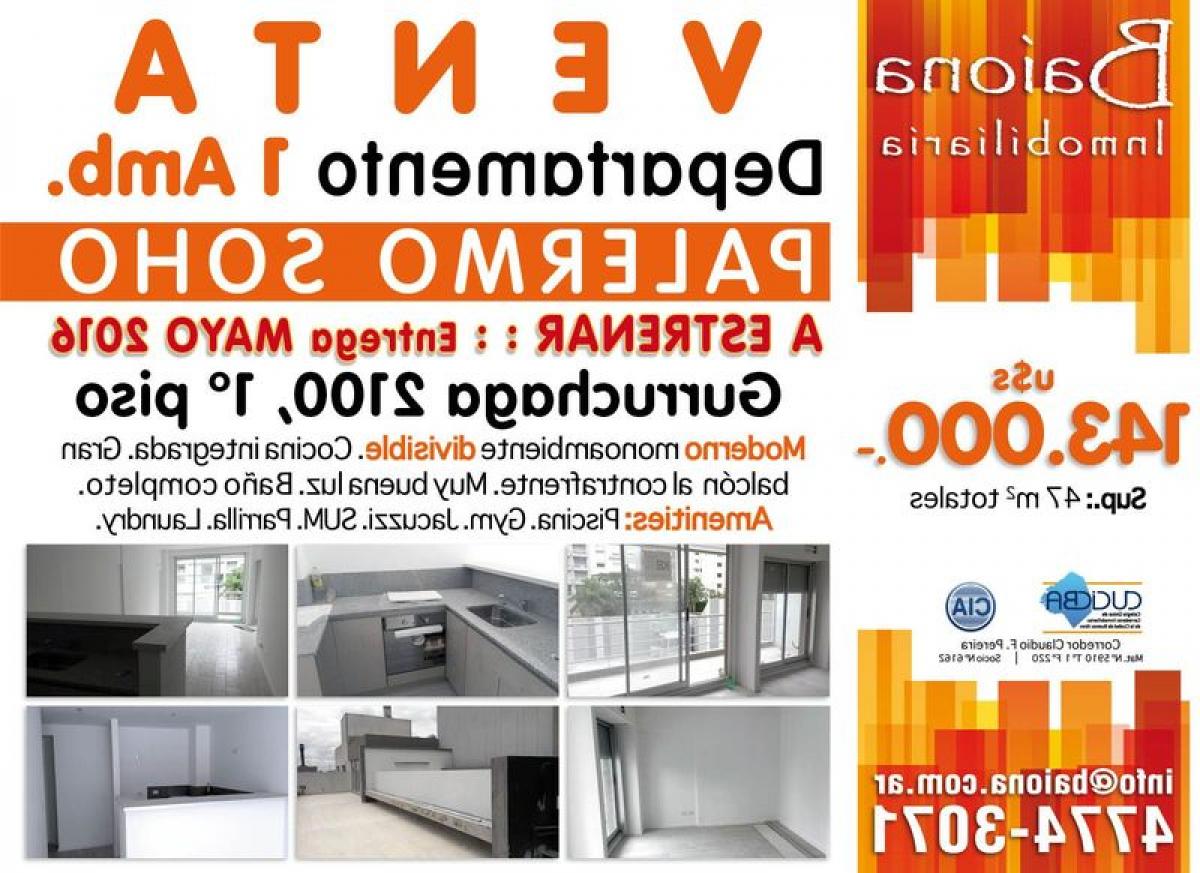 Studio in Palermo, Argentina No. 87616