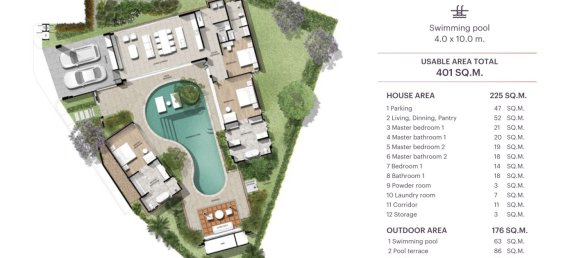 3 bedrooms Villa in Bang Tao, Thailand No. 8580 16