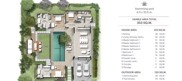 3 bedrooms Villa in Bang Tao, Thailand No. 8580 15