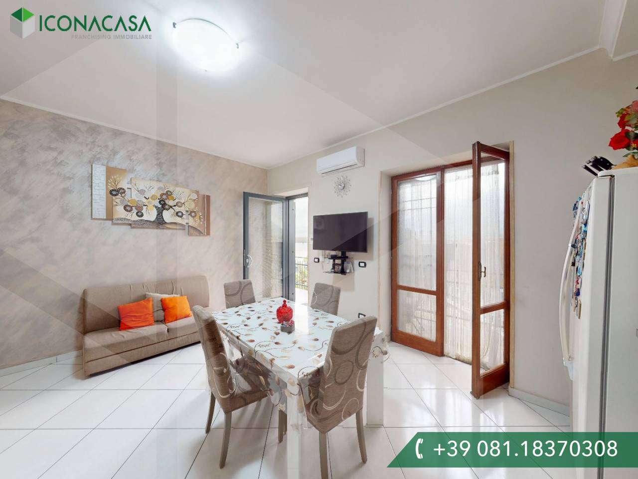 3 rooms Apartment in Casoria, Italy No. 24897