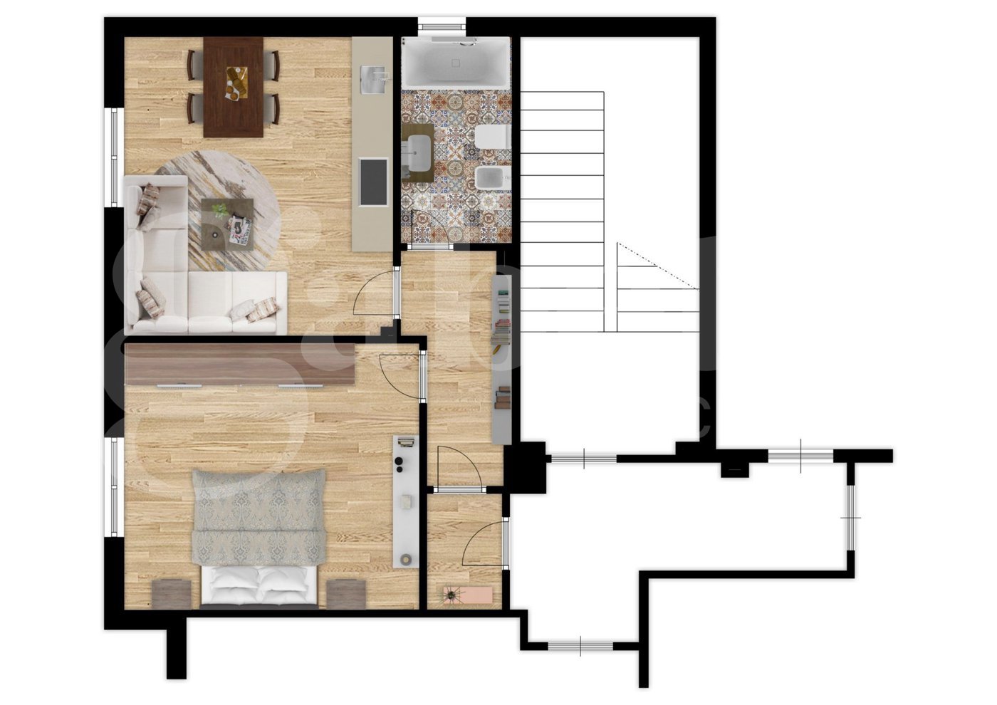 1 bedroom Apartment in Borgio Verezzi, Italy No. 53767