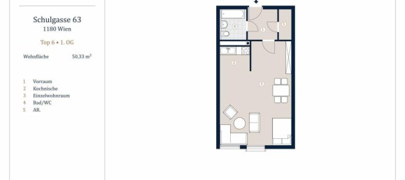 Studio in Währing, Austria, Nr. 3703 5