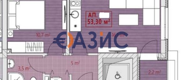 1 bedroom Apartment in Nesebar, Bulgaria No. 273 11