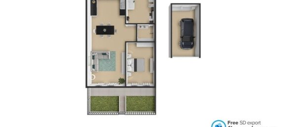 3 rooms Apartment in Genoa, Italy No. 278107 29