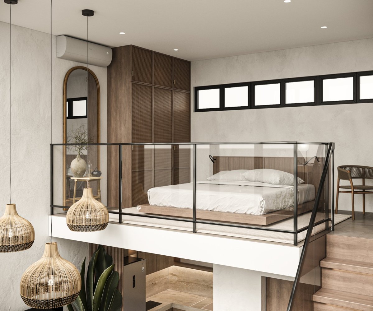 1 chambre Maison de ville à Canggu, Indonesia No. 2503