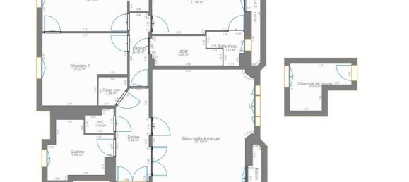 Apartamento T3 em Paris, France N.º 174442 16