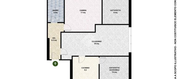 3-Zimmer Wohnung in Torre Pellice, Italy, Nr. 114714 30