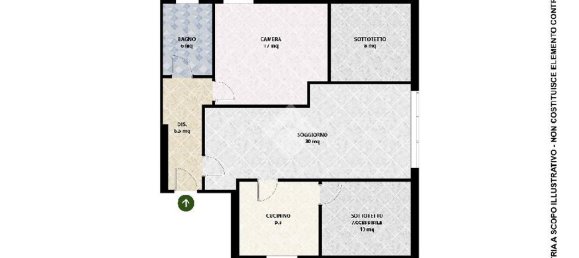 3-Zimmer Wohnung in Torre Pellice, Italy, Nr. 114714 32