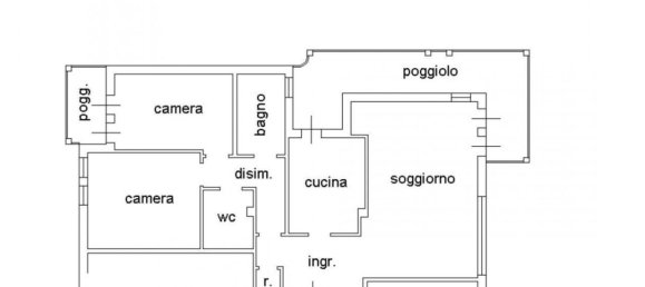 3 rooms Apartment in Padua, Italy No. 281209 24