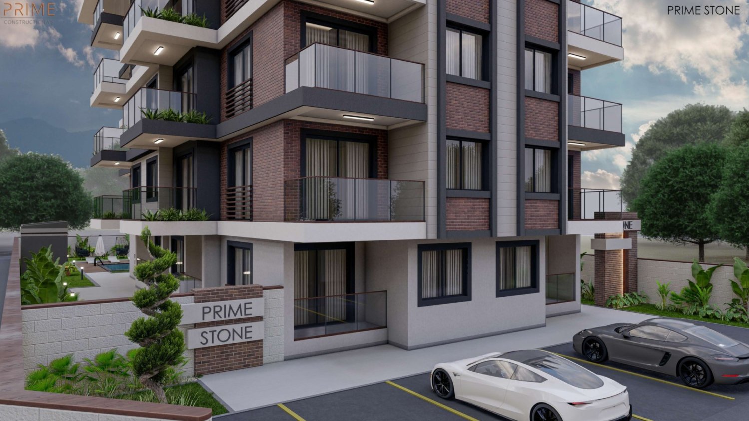 Apartamento de 1+1 en Alanya, Turkey No. 41717