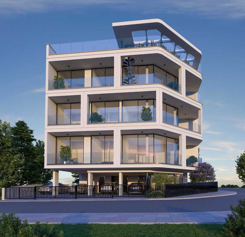 Пентхаус с 3 спальнями в Лимассол, Кипр № 8401