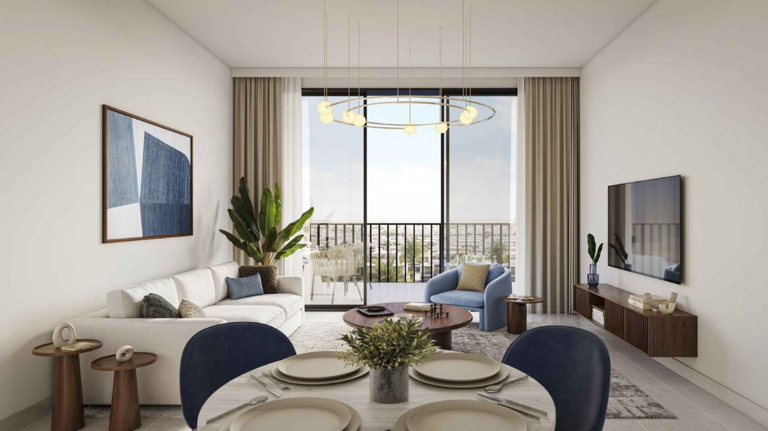 1 غرف نوم شقة في FIA RESIDENCE, Town Square, UAE رقم 62516