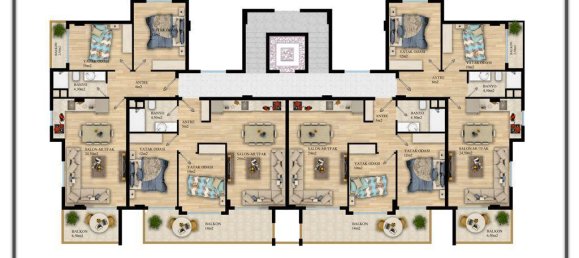 3-Zimmer Wohnung in Oba, Turkey, Nr. 9971 8