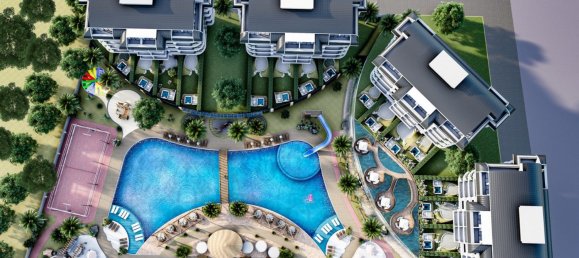 Apartamento 1+1 em Kargicak, Turkey N.º 13617 4