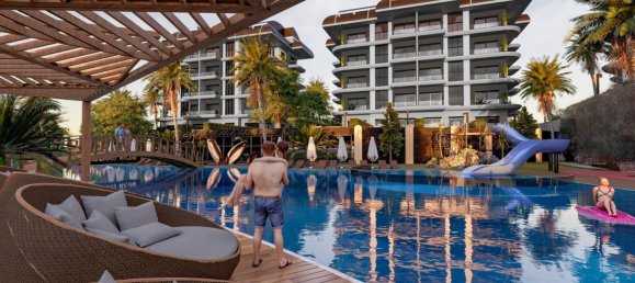 Apartamento 1+1 em Kargicak, Turkey N.º 13617 12