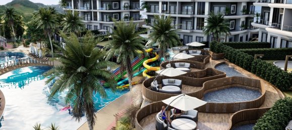 Apartamento 1+1 em Kargicak, Turkey N.º 13617 9