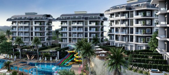 Apartamento 1+1 em Kargicak, Turkey N.º 13617 7