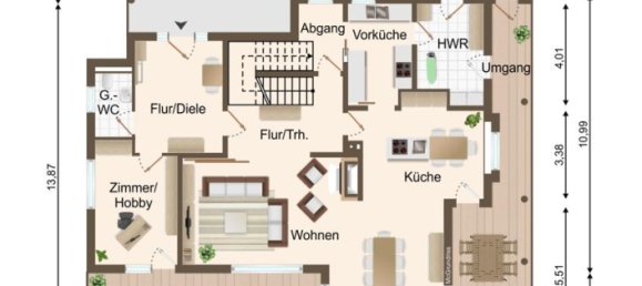 10 rooms Townhouse in Marburg-Biedenkopf, Germany No. 268980 17