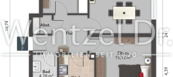 Apartamento T2 em Harburg, Germany N.º 39651 15