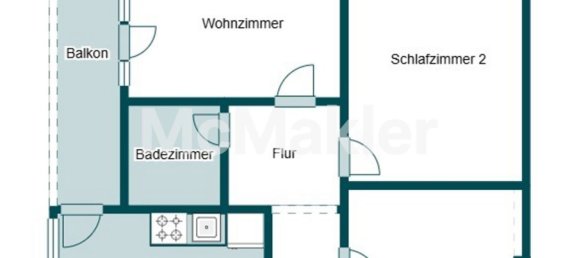2 Schlafzimmer Wohnung in Bremen, Germany, Nr. 228591 9