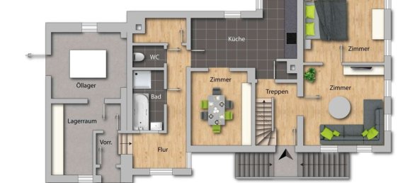 Moradia em banda T5 em Neckar-Odenwald-Kreis, Germany N.º 52452 9