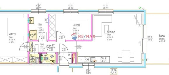 3 rooms Apartment in Maria Worth, Austria No. 188364 10