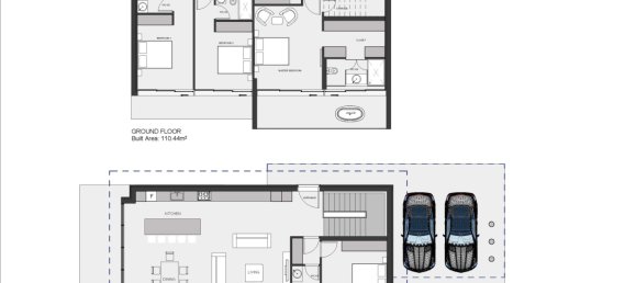 4 غرف نوم فيلا في Paphos, Cyprus رقم 15781 2