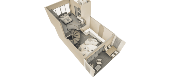 Квартира 1+1 в Анталья, Турция № 23316 15