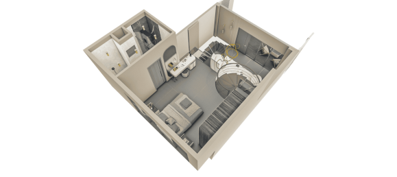 Квартира 1+1 в Анталья, Турция № 23316 17