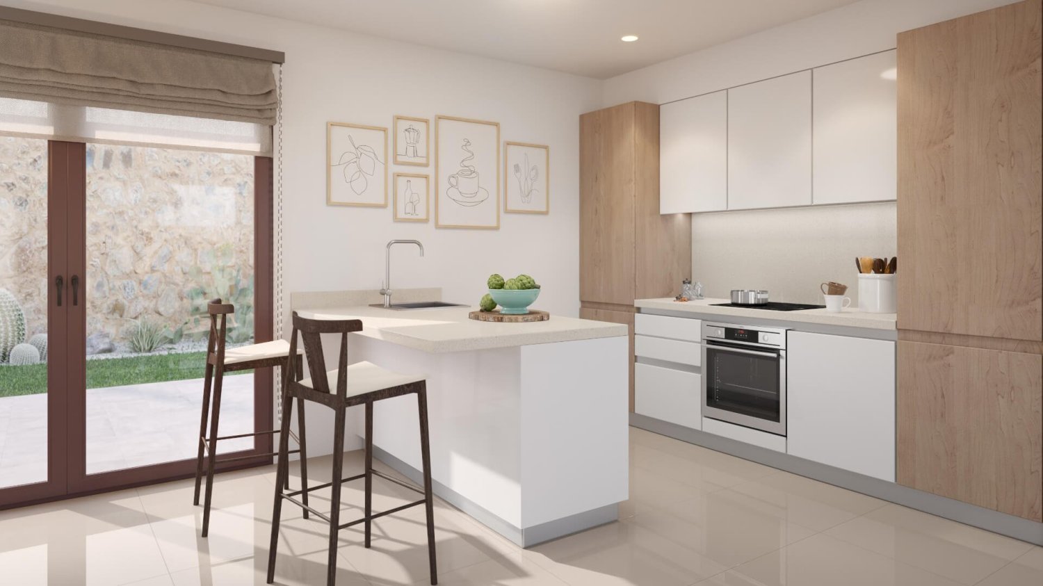 Дом с 2 спальнями в Dinant, Альгорфа, Испания № 15888