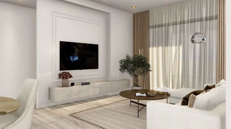 2 Schlafzimmer Penthouse in Agios Athanasios, Cyprus, Nr. 11222