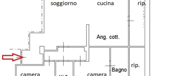 Квартира с 4 спальнями в Риети, Италия № 350511 11