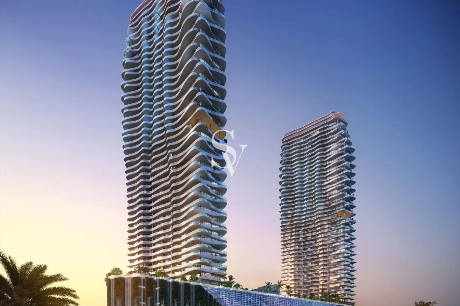 Квартира с 2 спальнями в City of Arabia, ОАЭ № 107568