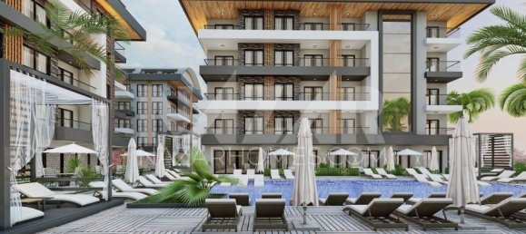 Apartamento 1+1 em Alanya, Turkey N.º 14421 17