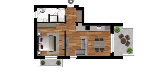 2 rooms Apartment in Oggiono, Italy No. 117438 3