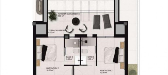 3 غرف نوم تاون هاوس في Dolores, Spain رقم 5844 28