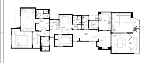 4 Schlafzimmer Wohnung in Barcelona, Spain, Nr. 18007 37