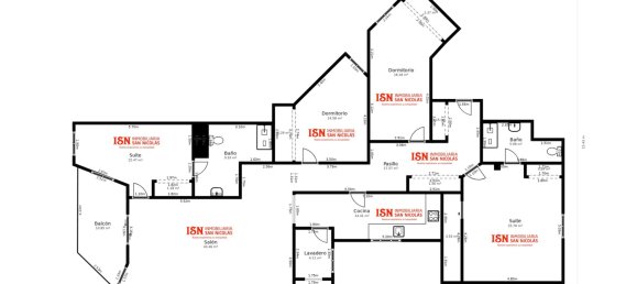 Квартира с 4 комнатами в Пальма-де-Майорка, Испания № 47220 32