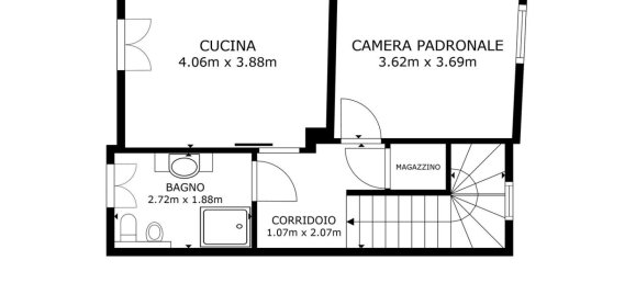 Duplex de 2 divisões em Riva presso Chieri, Italy N.º 210705 86